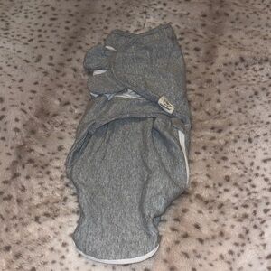 KeaBabies Gray Swaddle wrap  size 0-3 months 100% cotton